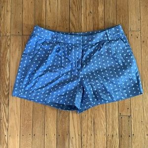 Blue and white J.Crew shorts